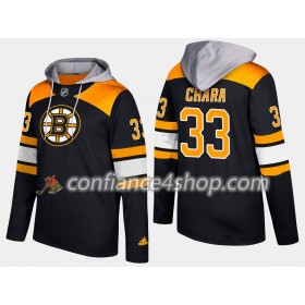 Homme Boston Bruins Zdeno Chara 33 N001 Chandails à capuchon